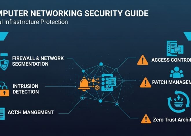 Computer Networking Security Guide: Digital Infrastructure